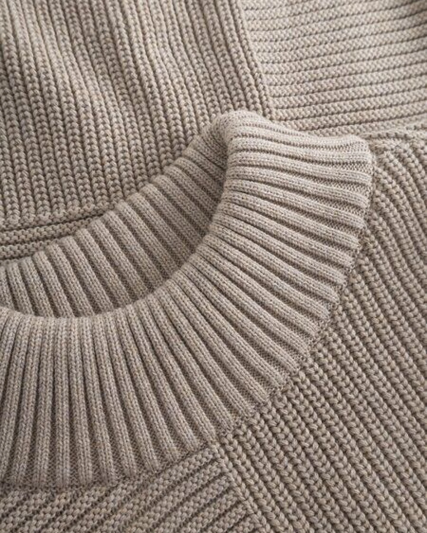 KnowledgeCotton Apparel Pullover Cotton Loose Fit Crew Neck Knit – Ansicht 2