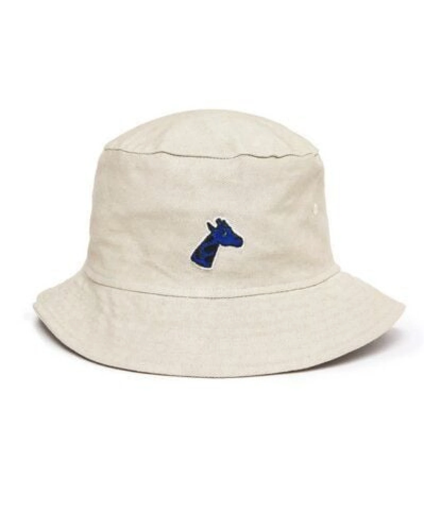 girafon bleu Bucket Hat mit gesticktem Logo - aus Bio-Baumwolle – Ansicht 3