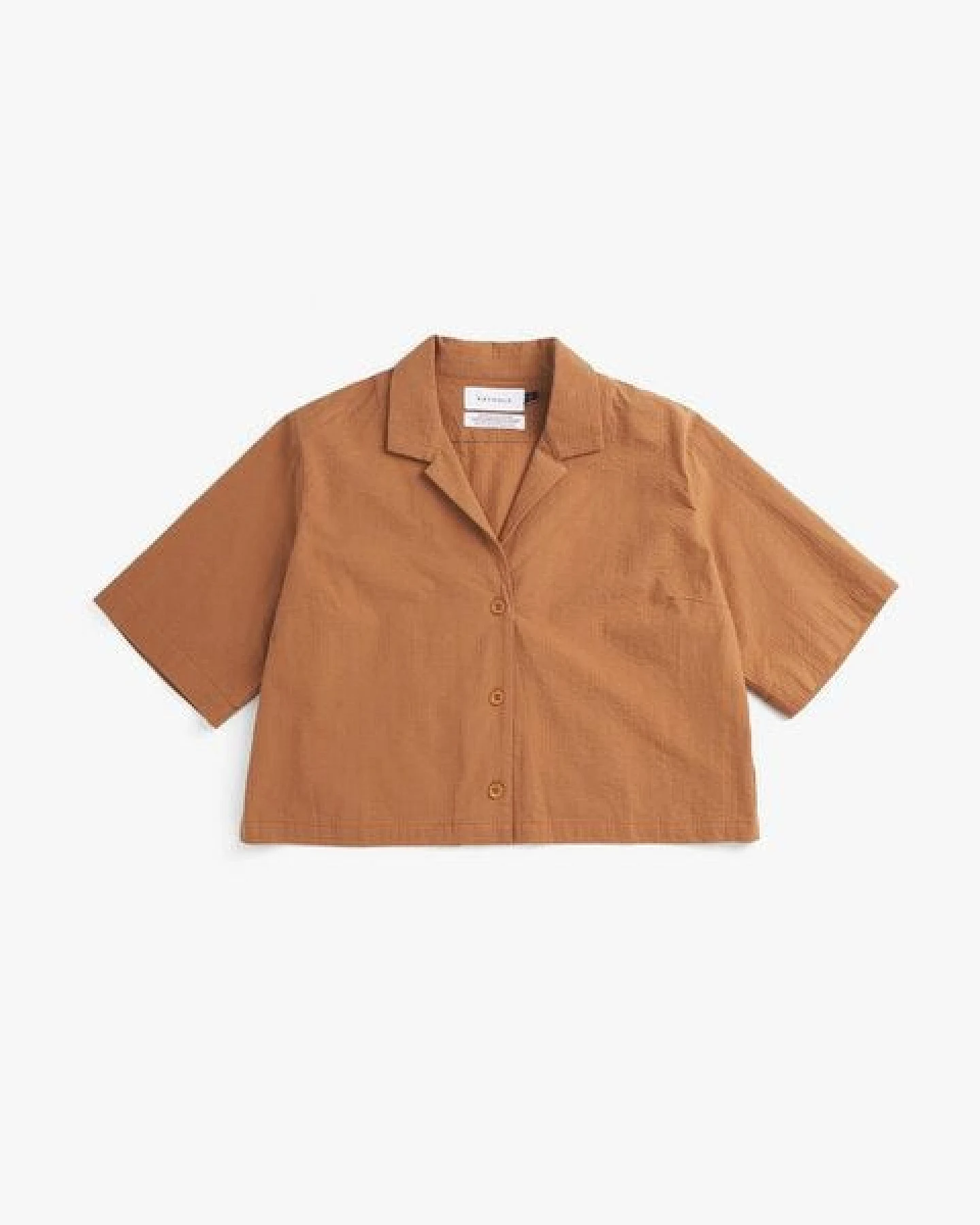 Rotholz Cropped Bowling Shirt – Ansicht 3