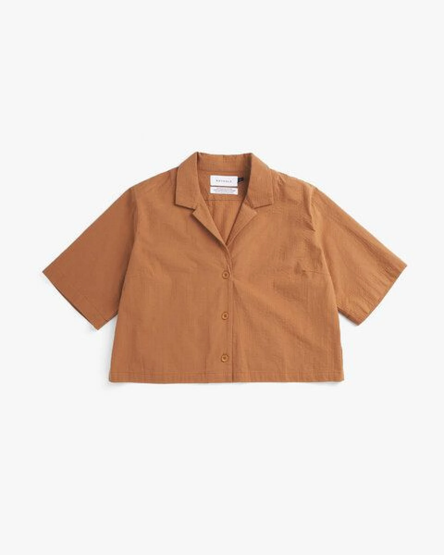 Rotholz Cropped Bowling Shirt – Ansicht 3