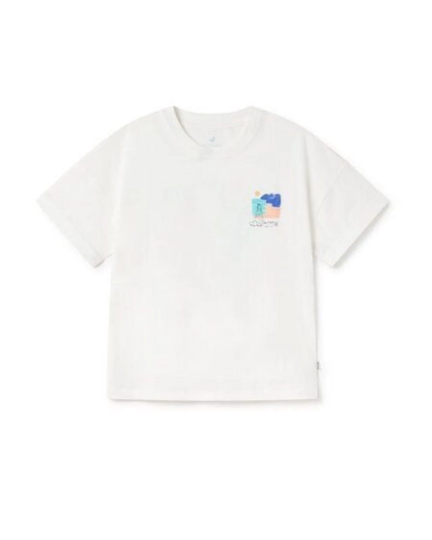 TWOTHIRDS Uwins T-Shirt Surf- und Wave Off White – Ansicht 2