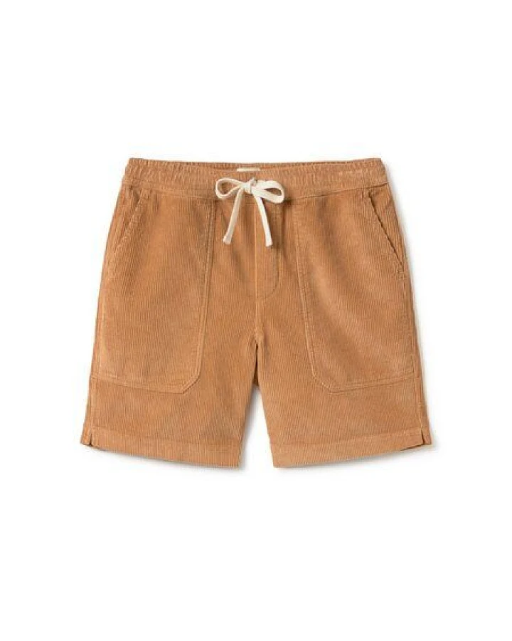 TWOTHIRDS Tilgo Shorts Navy Blue und Sand