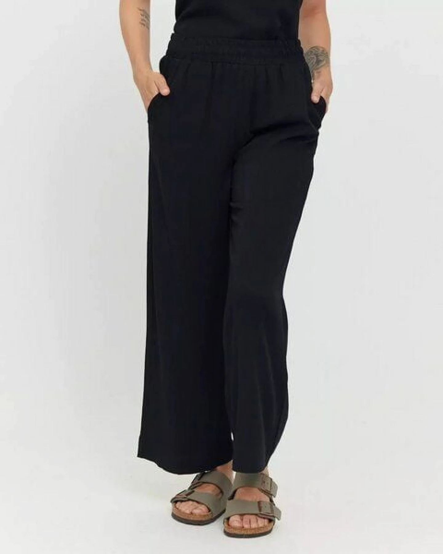 Mazine Wide Leg Hose - aus EcoVero – Ansicht 4
