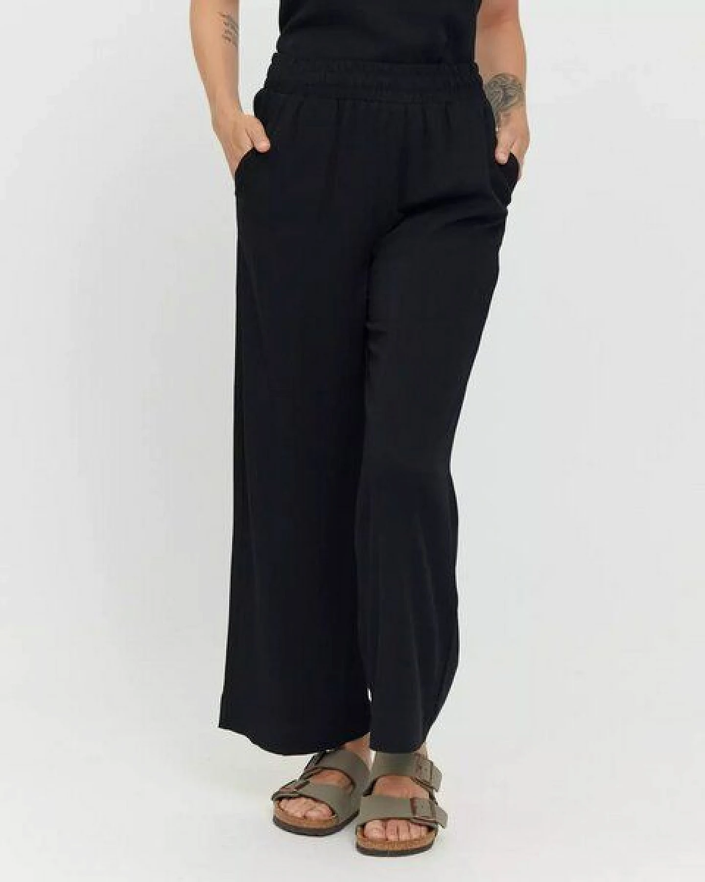 Mazine Wide Leg Hose - aus EcoVero – Ansicht 4