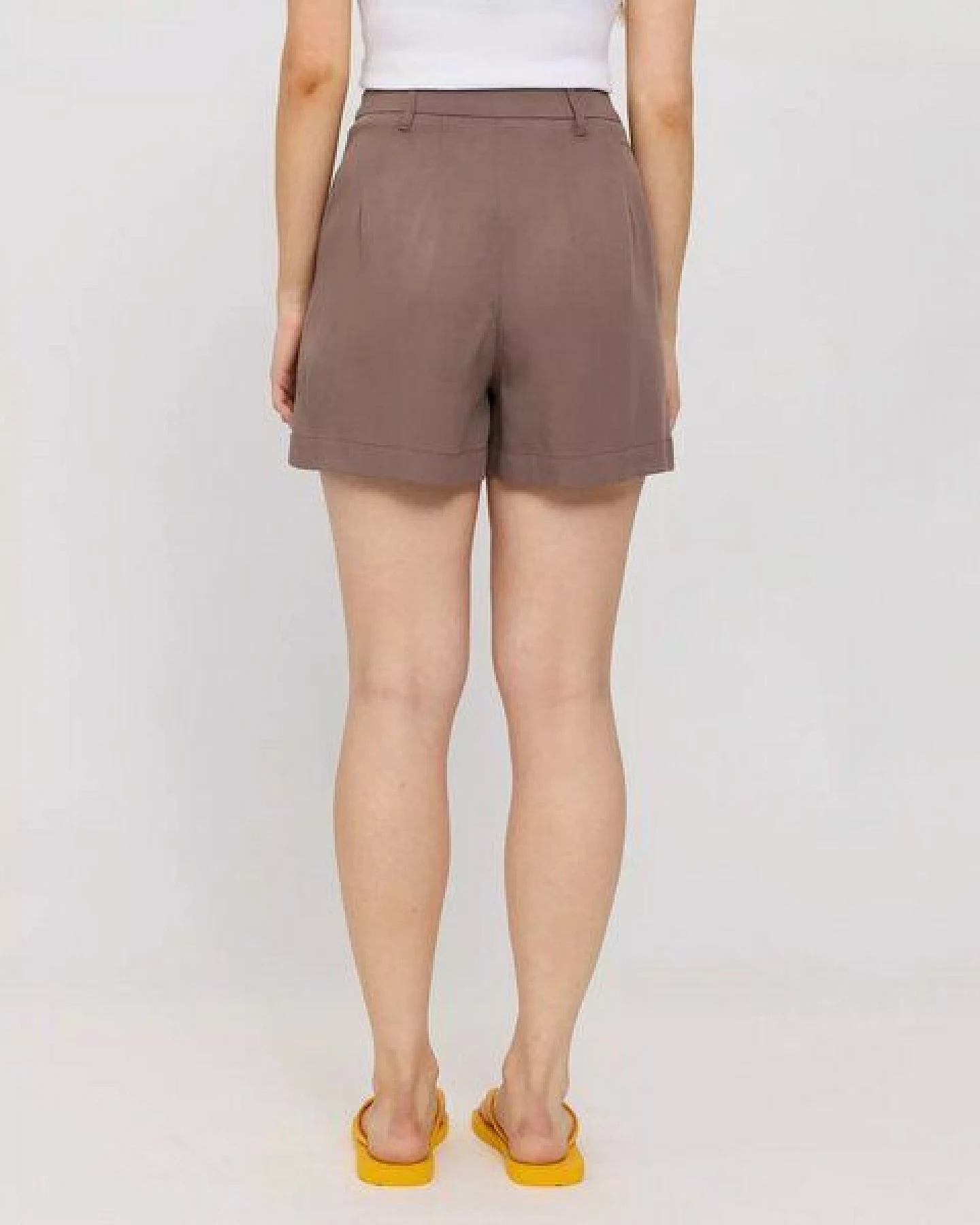 Mazine Leichte Shorts mit Bundfalten - aus Ecovero – Ansicht 3