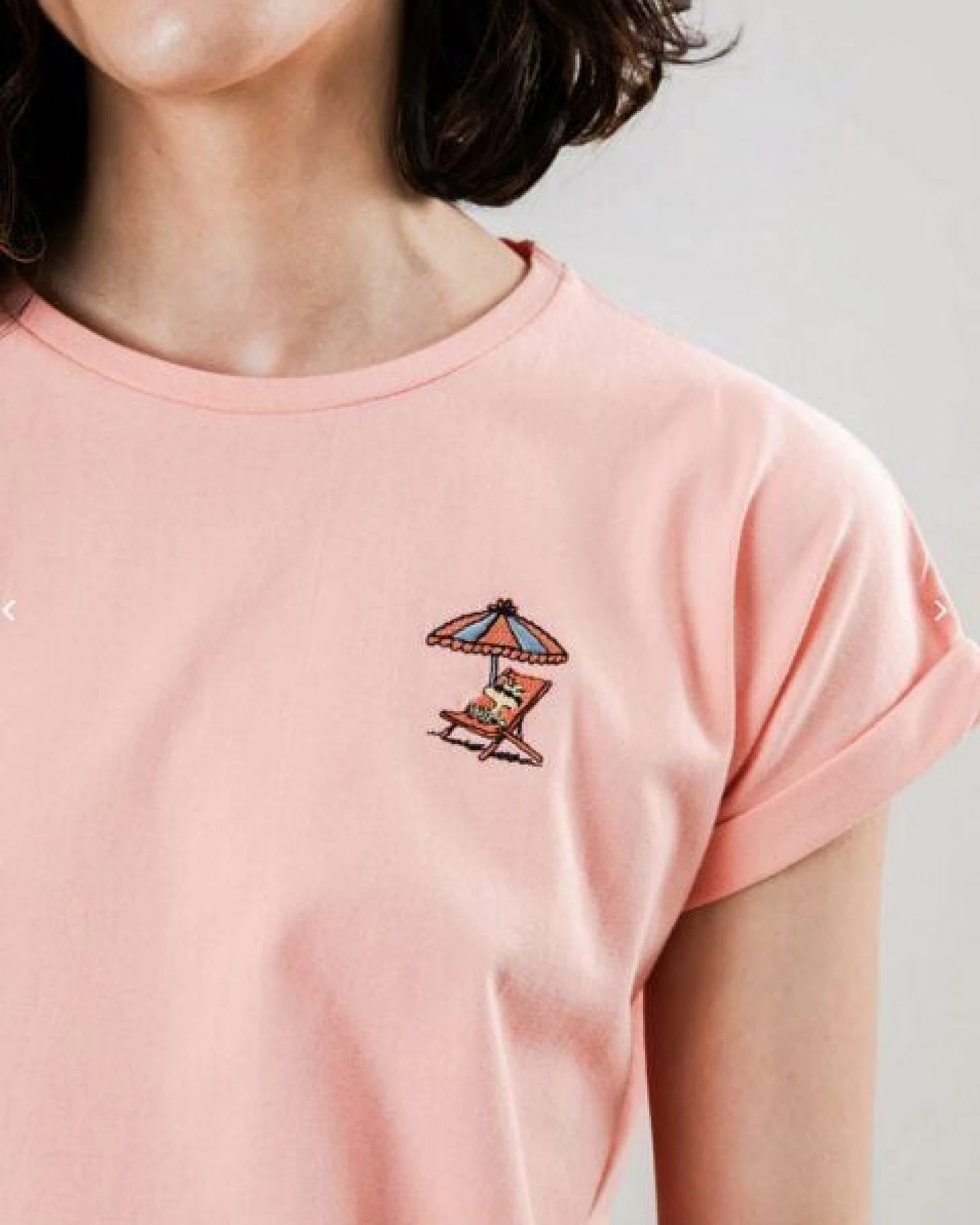 Brava Fabrics Peanuts Tropical Scoop Tee Pink – Ansicht 3