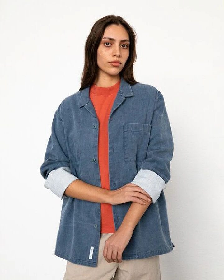 Rotholz Leisure Shirt - Washed Denim