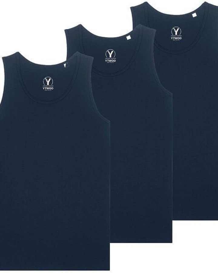 YTWOO 3x Regular Herren Tanktop