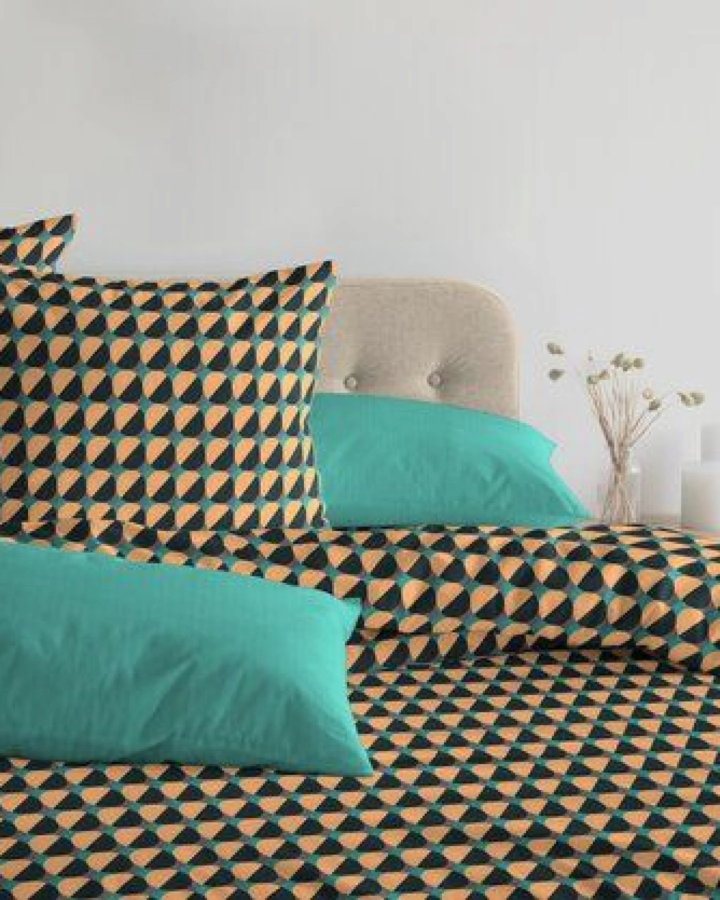 Nature by Adam Bettwäsche 2tlg aus 100% Bio-Baumwolle - Made in Germany - Circles – Ansicht 4