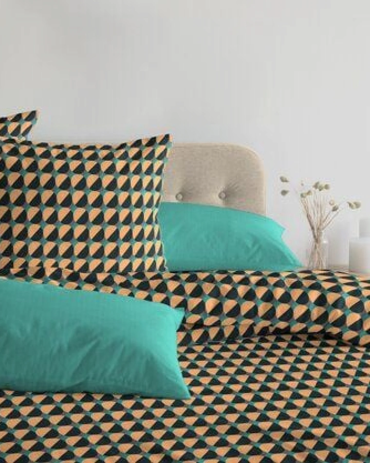 Nature by Adam Bettwäsche 2tlg aus 100% Bio-Baumwolle - Made in Germany - Circles – Ansicht 4