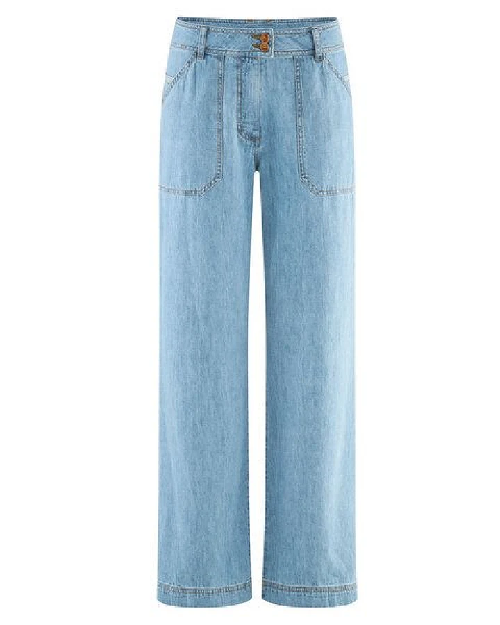 HempAge Damen Highrise Jeans Hanf/Biobaumwolle