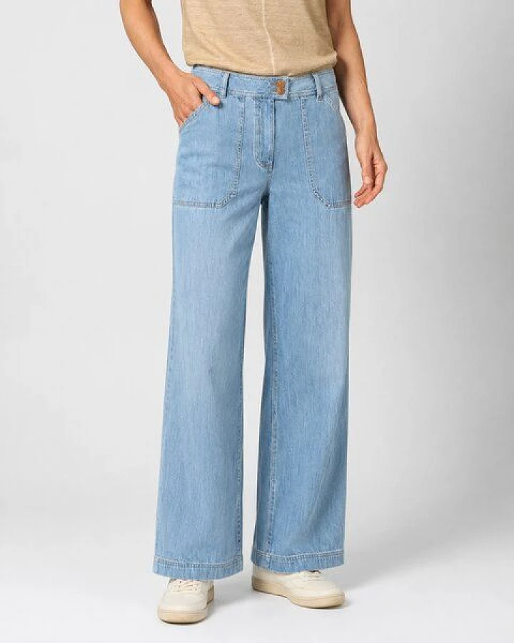 HempAge Damen Highrise Jeans Hanf/Biobaumwolle
