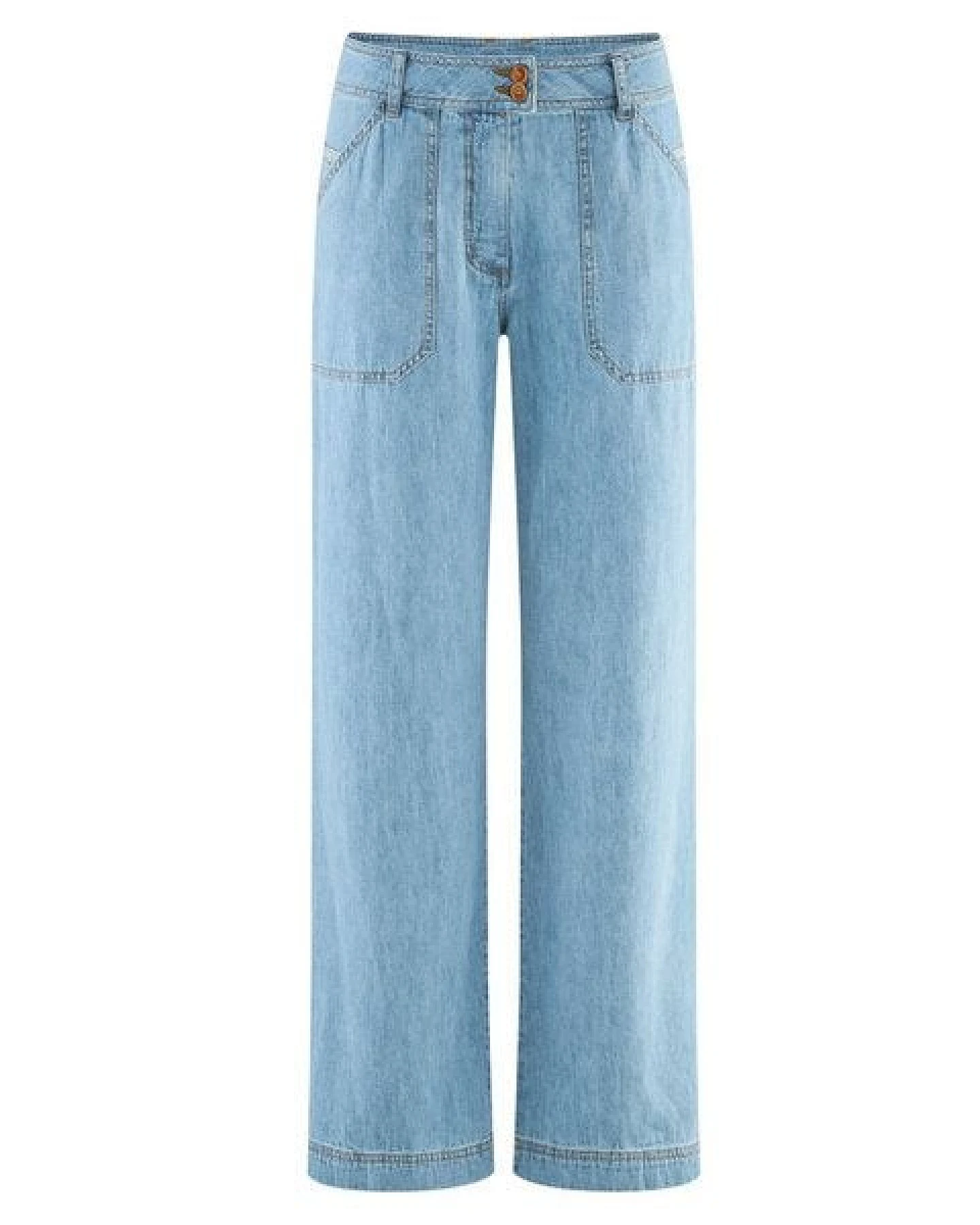 HempAge Damen Highrise Jeans Hanf/Biobaumwolle – Ansicht 2