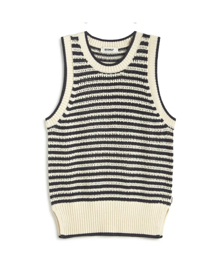 Ecoalf - Women's Tulip Knit - Top Gr XS grau