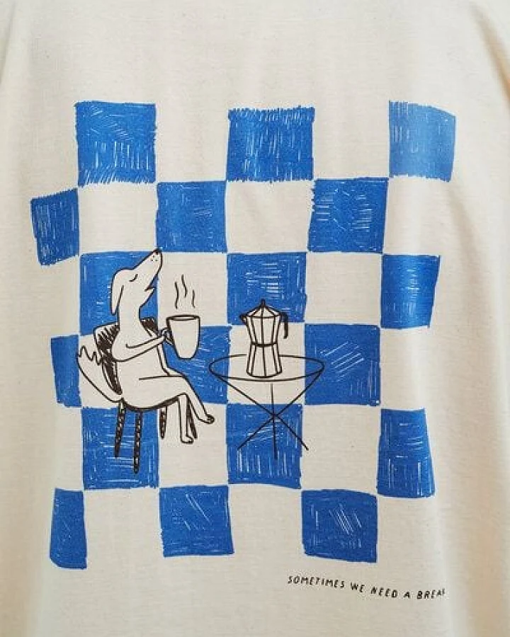 Kultgut Artdesign - Biofair- Oversize Shirt / Take a break