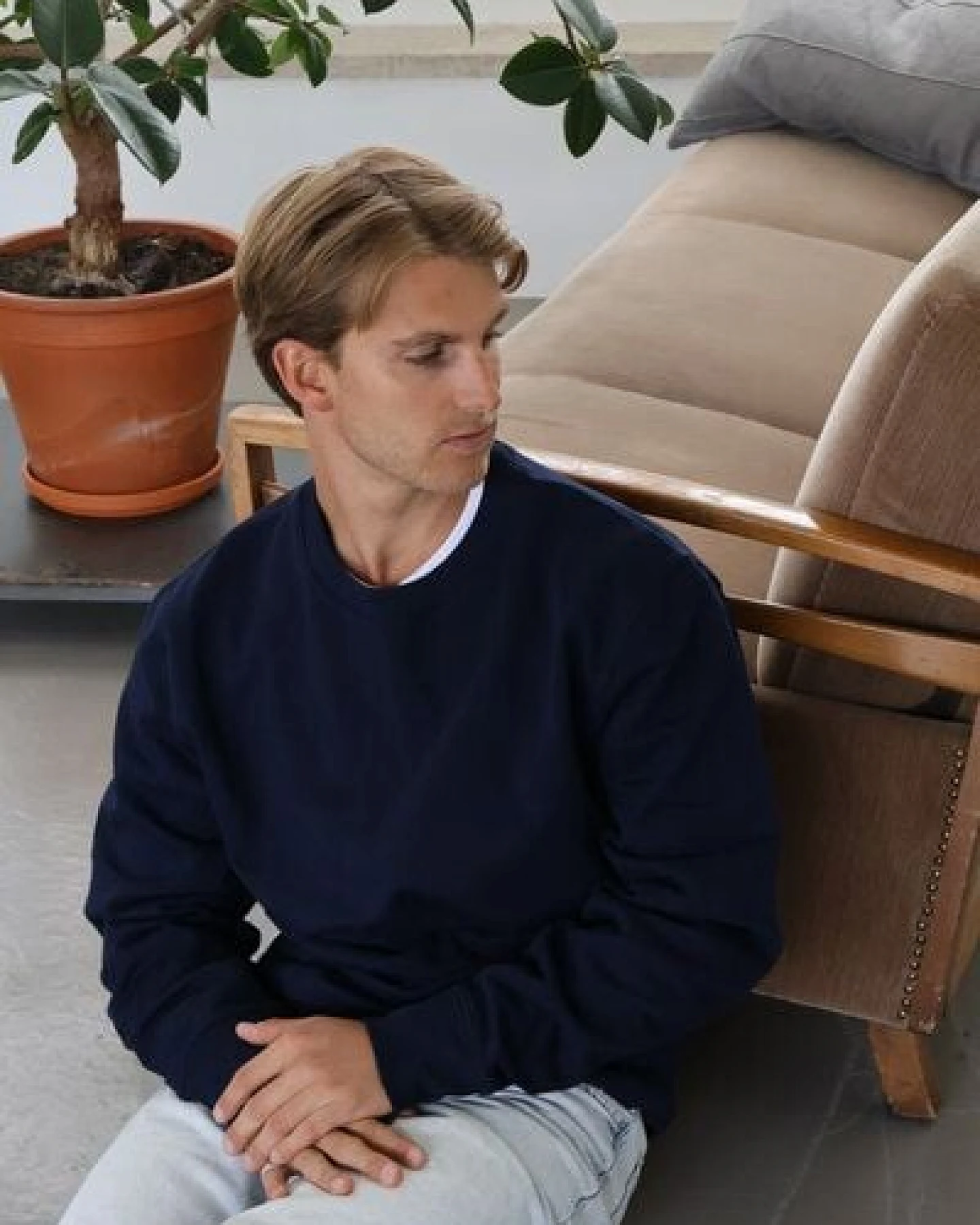 Kultgut ProEarth Kollektion- Biofair hergestellt- Hochwertiger Sweaterpullover - For all day – Ansicht 4