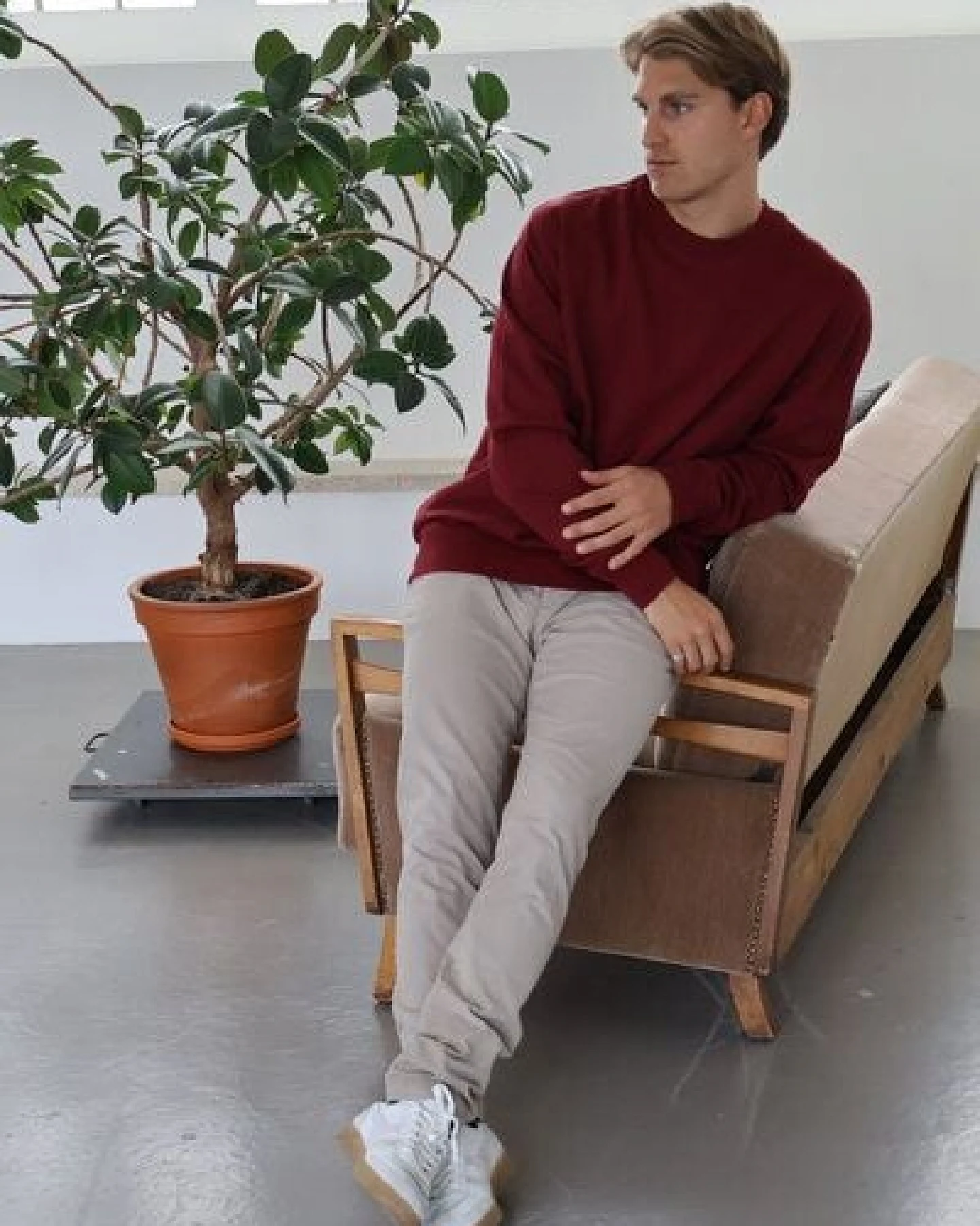 Kultgut ProEarth Kollektion- Biofair hergestellt- Hochwertiger Sweaterpullover - For all day – Ansicht 4