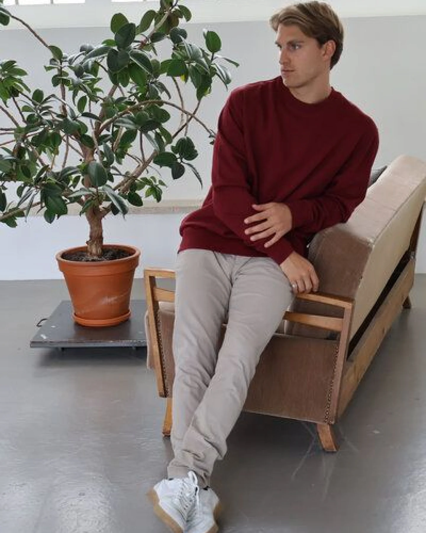 Kultgut ProEarth Kollektion- Biofair hergestellt- Hochwertiger Sweaterpullover - For all day – Ansicht 4