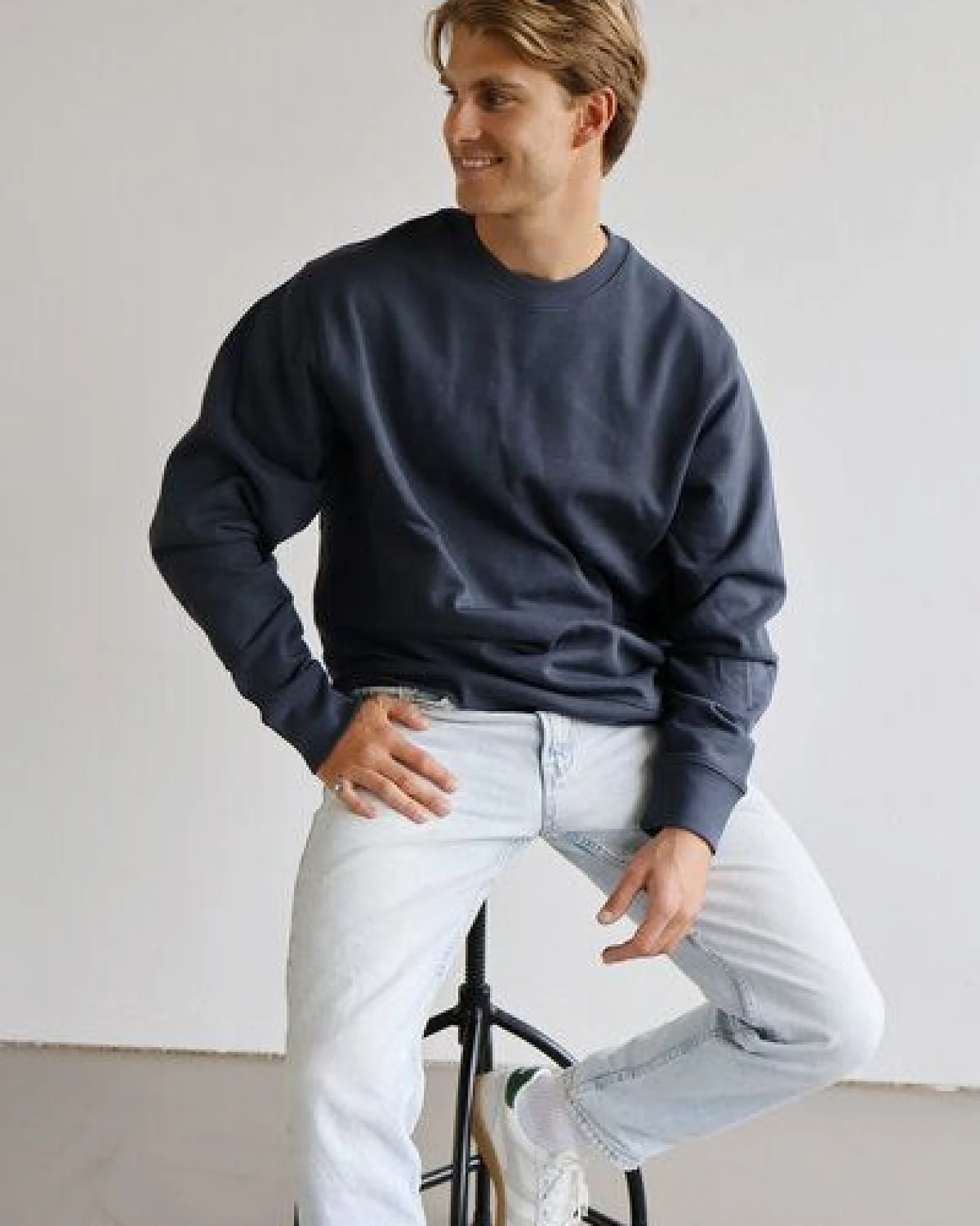 Kultgut ProEarth Kollektion- Biofair hergestellt- Hochwertiger Sweaterpullover - For all day – Ansicht 4