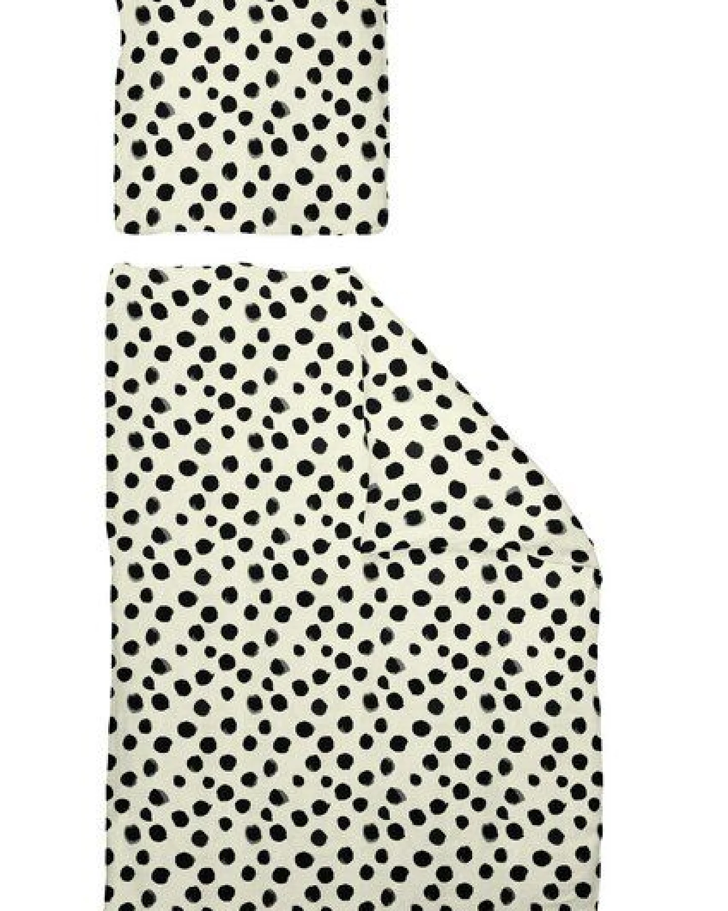 Nature by Adam Bettwäsche 2tlg aus Leinen und Bio-Baumwolle - Made in Germany - Dots – Ansicht 2