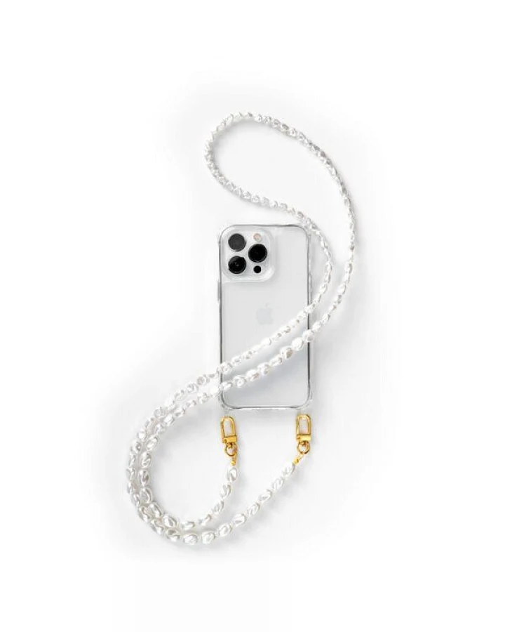 change the label CHANGE Clear Case Handykette kompatibel mit iPhone