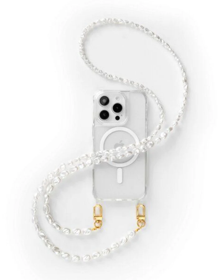 change the label CHANGE Clear Case Handykette kompatibel mit iPhone