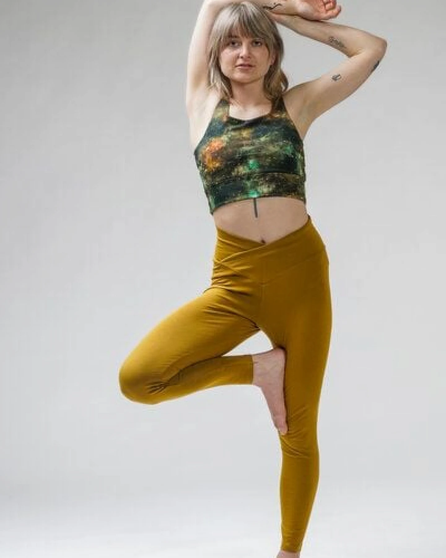 YogiLiebe Yoga double wende Bra "Tara" aus Bio-Baumwolle – Ansicht 2