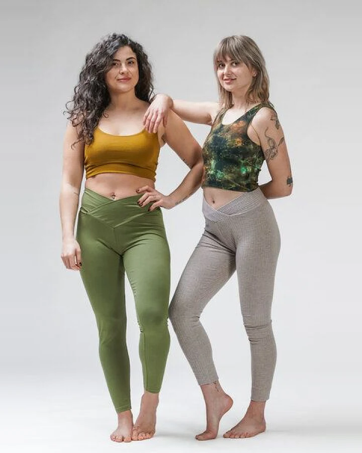 YogiLiebe Yoga double wende Top "Tara" aus Bio-Baumwolle