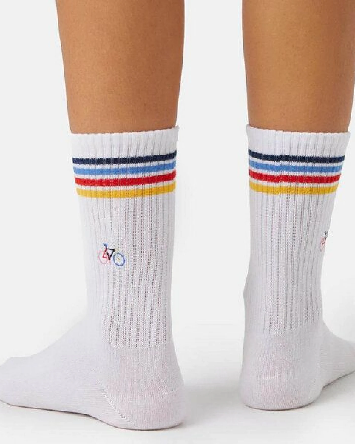 Natural Vibes Fahrrad Tennissocken aus Biobaumwoll-Mix – Ansicht 2