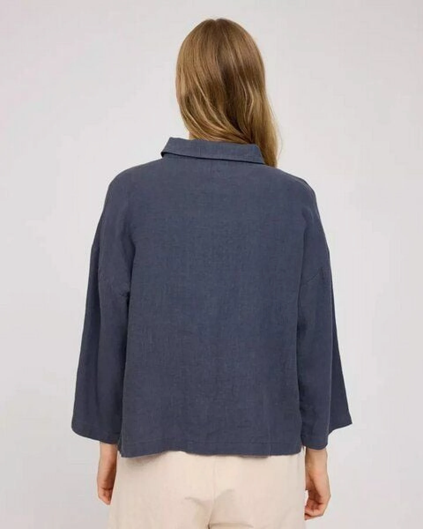 Mazine Sommerbluse Linen 3/4 - aus 100% Leinen – Ansicht 2