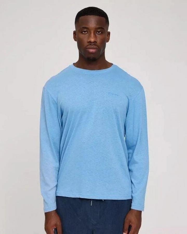 Mazine Longsleeve für Männer - aus Biobaumwolle und Leinen