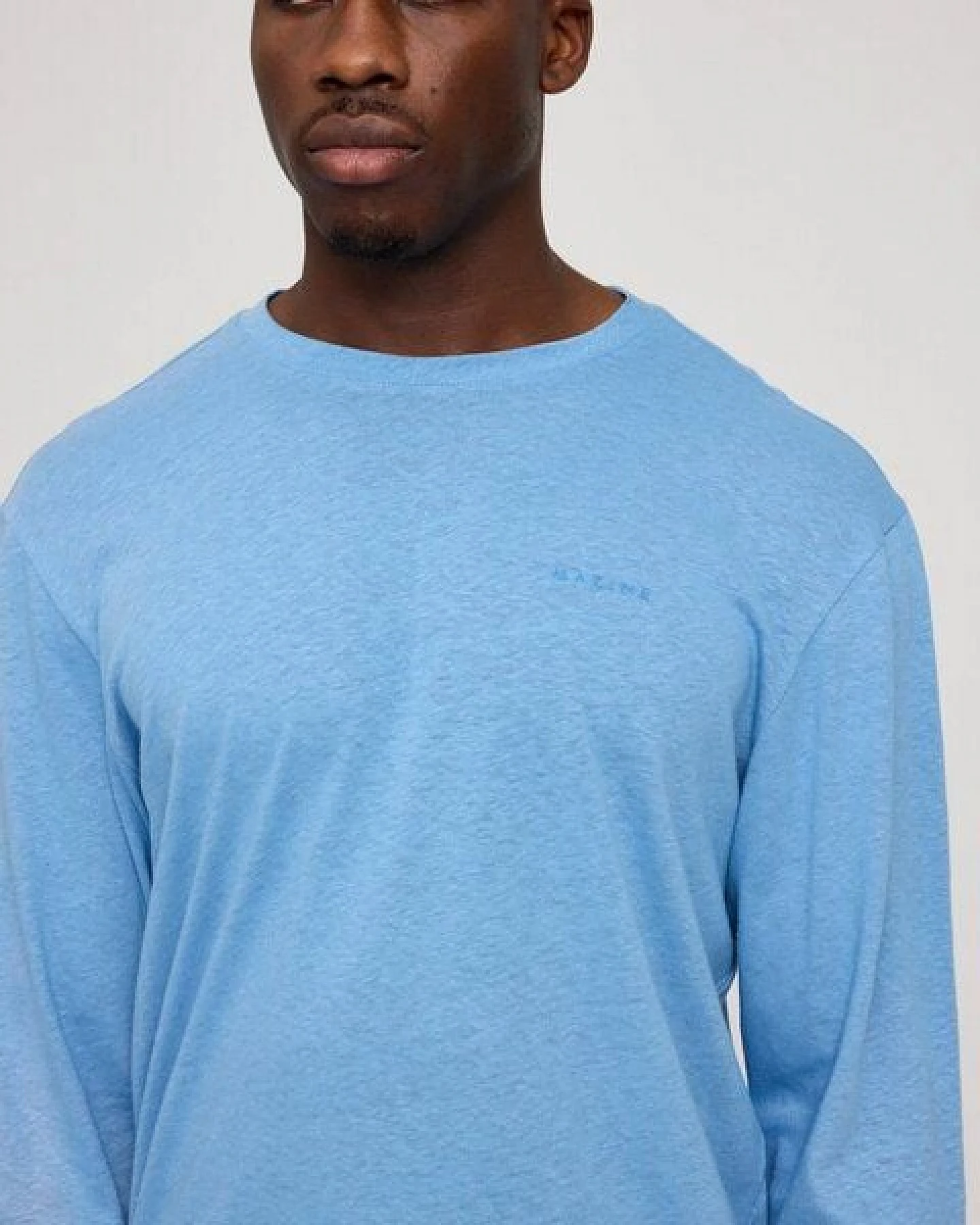 Mazine Longsleeve für Männer - aus Biobaumwolle und Leinen – Ansicht 3