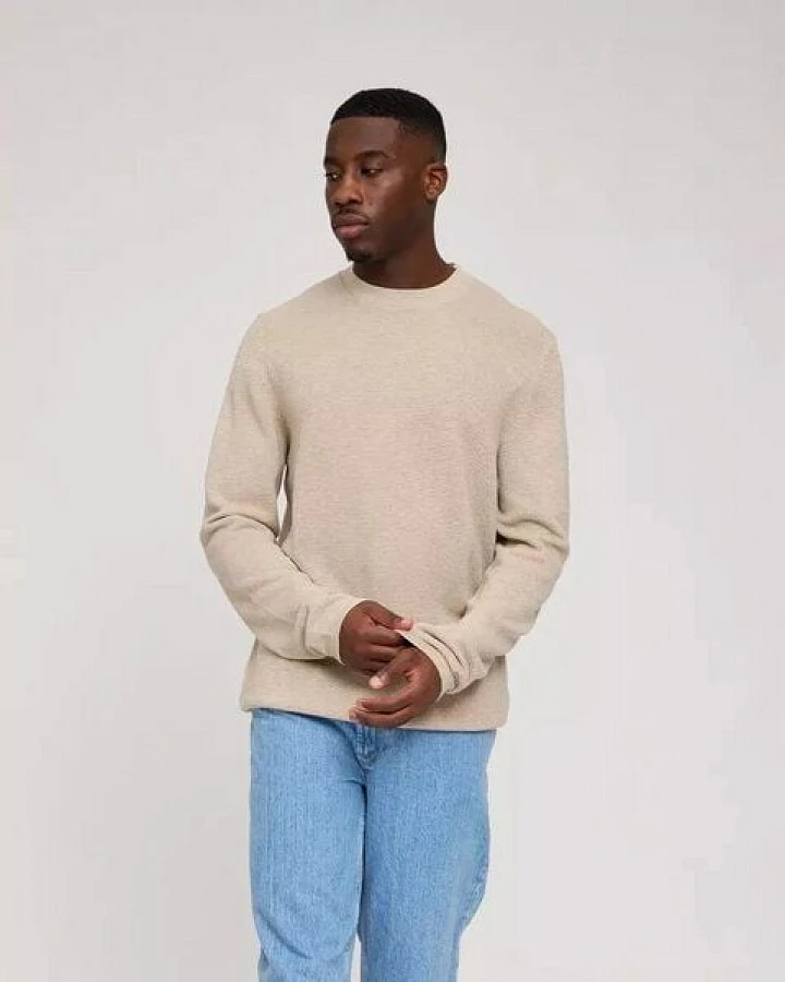 Mazine Ottoman Knit Pullover für Männer - aus Bio-Baumwolle