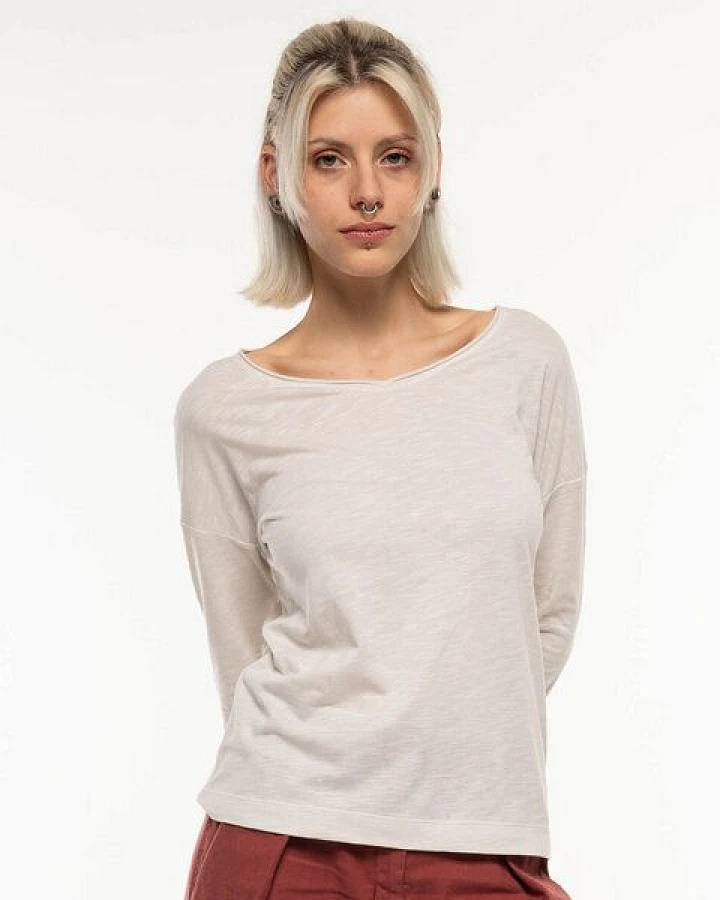 Alma & Lovis Legeres Longsleeve aus leichter Bio-Baumwolle / EcoVero