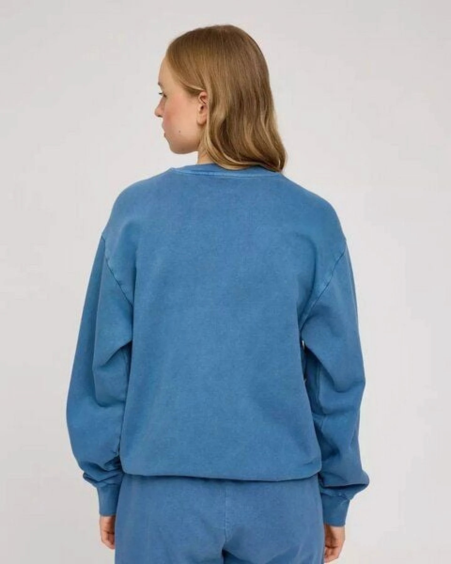 Mazine Genderless Sweatshirt Natural Dye - aus Bio-Baumwolle – Ansicht 3