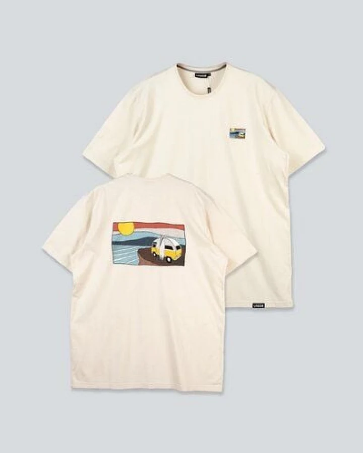 LAKOR T-Shirt aus Bio-Baumwolle - Trippin' - Rainy Day