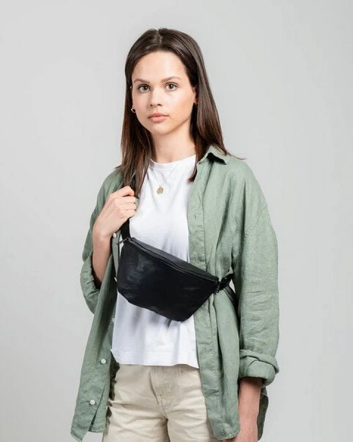 MOOT Die Bauchtasche aus Lederjacken