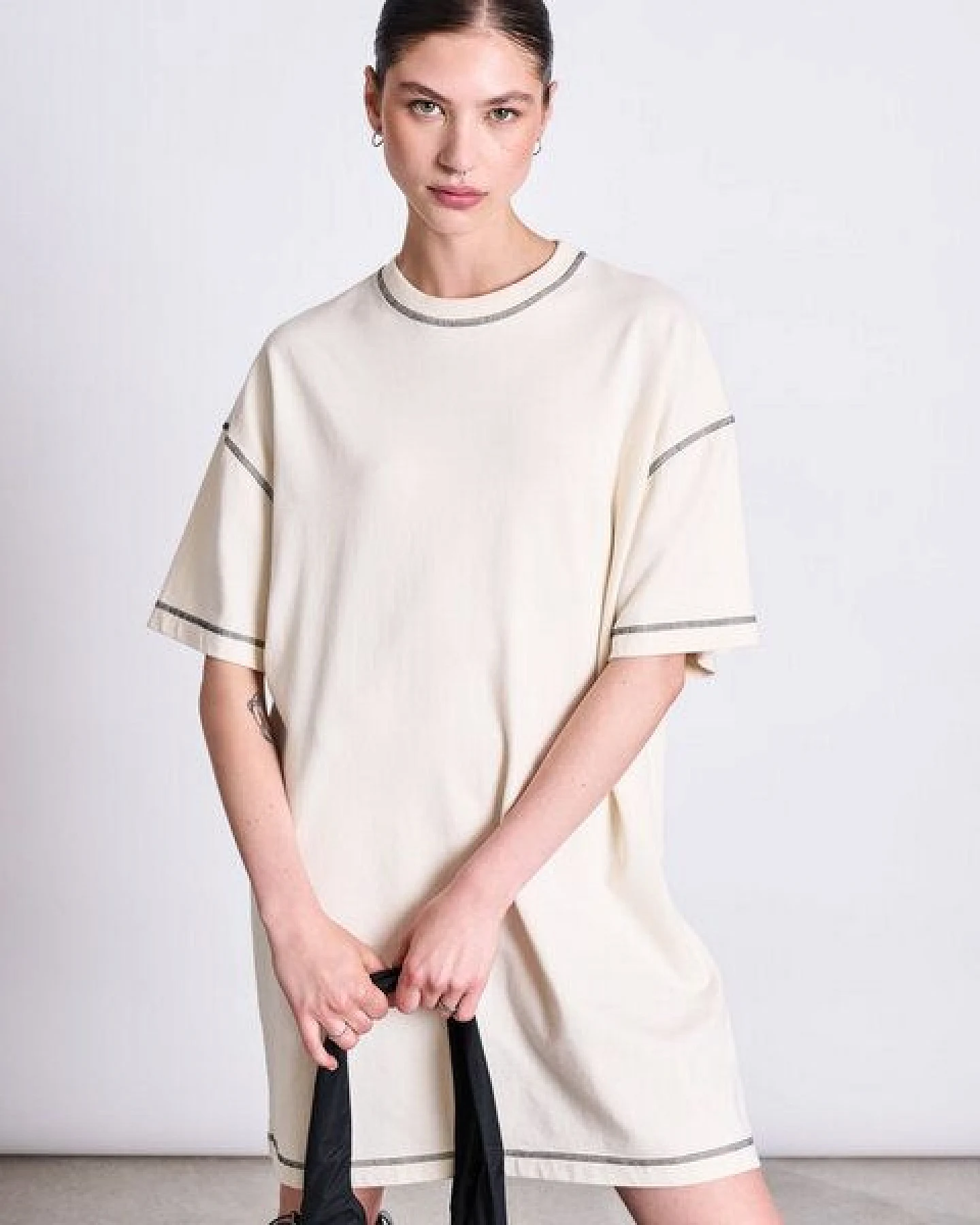 JAN N JUNE T-SHIRT KLEID HOPLA GOTS – Ansicht 3