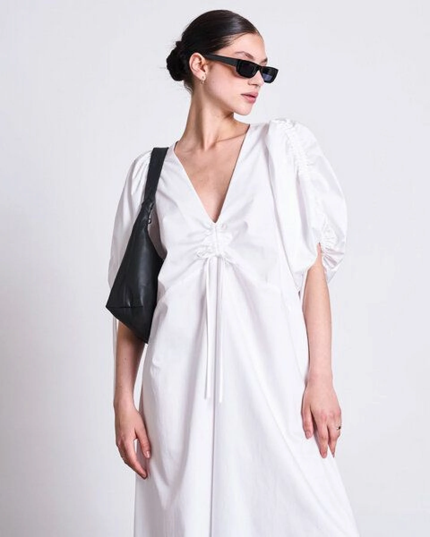 JAN N JUNE MAXI BAUMWOLL KLEID DANS – Ansicht 2