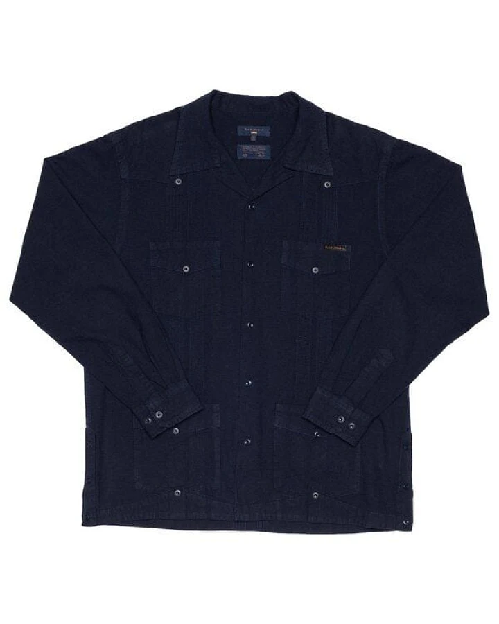 Nudie Jeans Langarm-Hemd Ryan