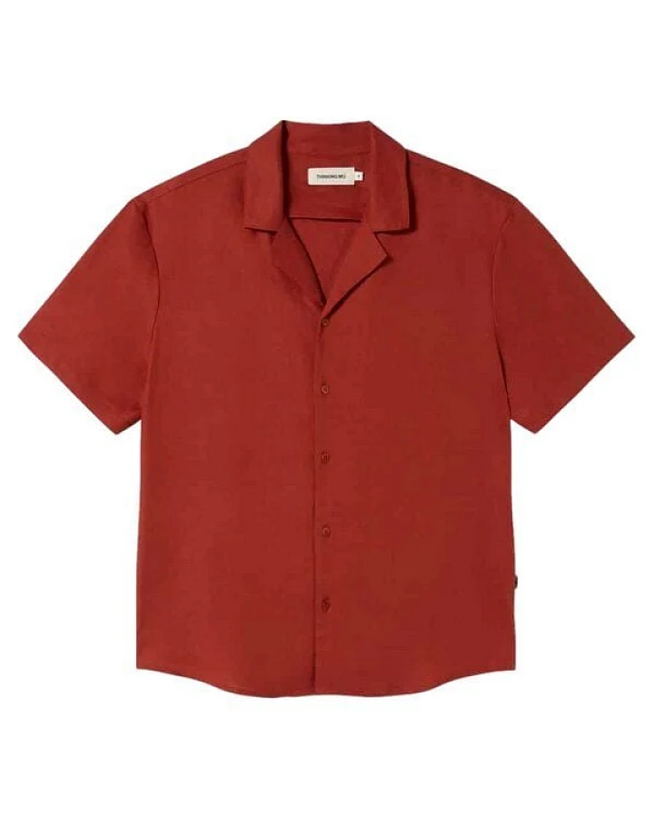 thinking mu Kurzarm-Hemd JULES HEMP