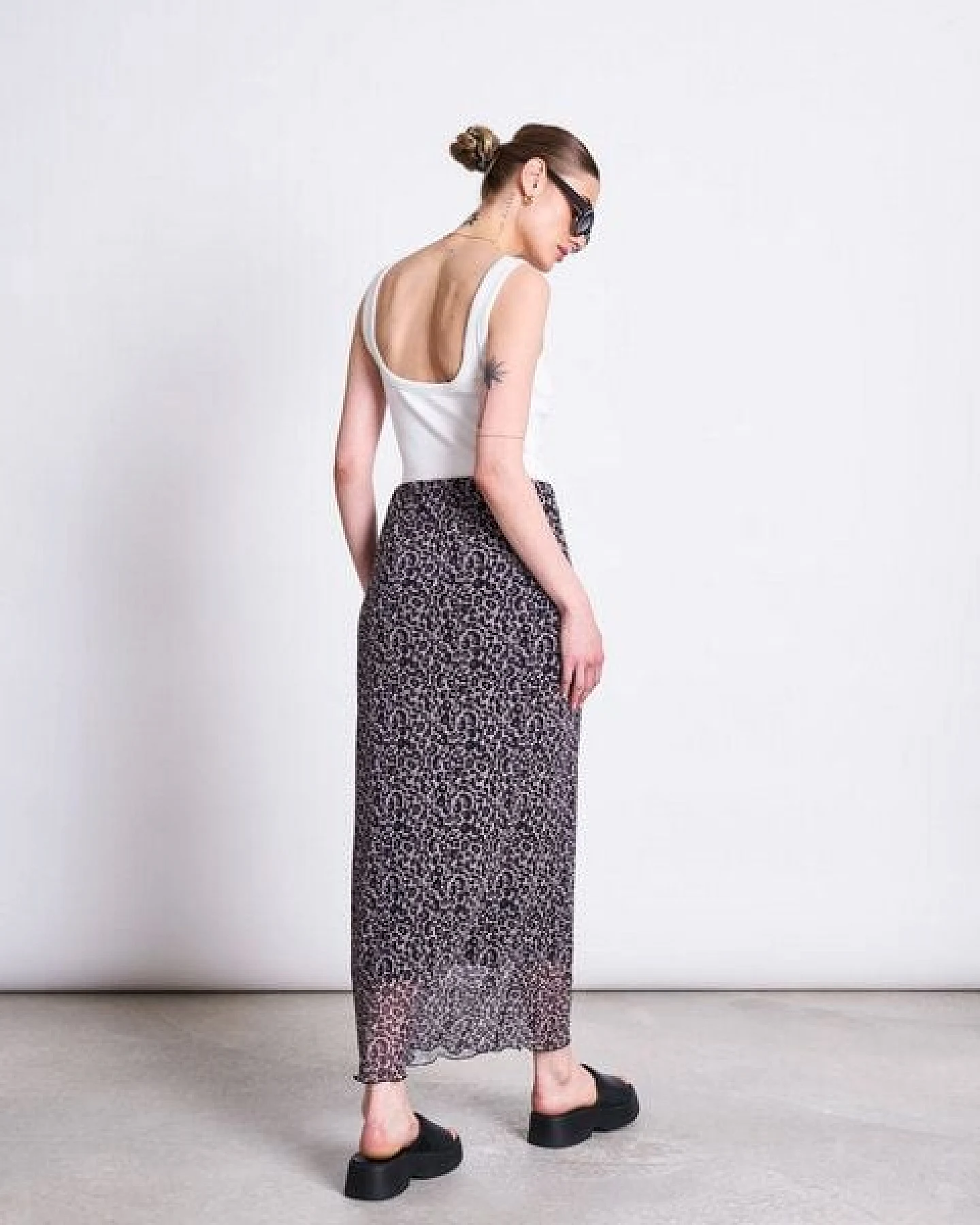 JAN N JUNE Mesh Maxi-Rock SMUK – Ansicht 4