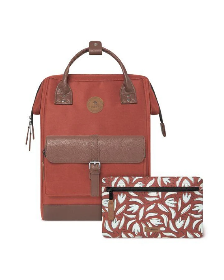 Cabaïa Rucksack Adventurer Medium aus veganem Leder - 23 Liter