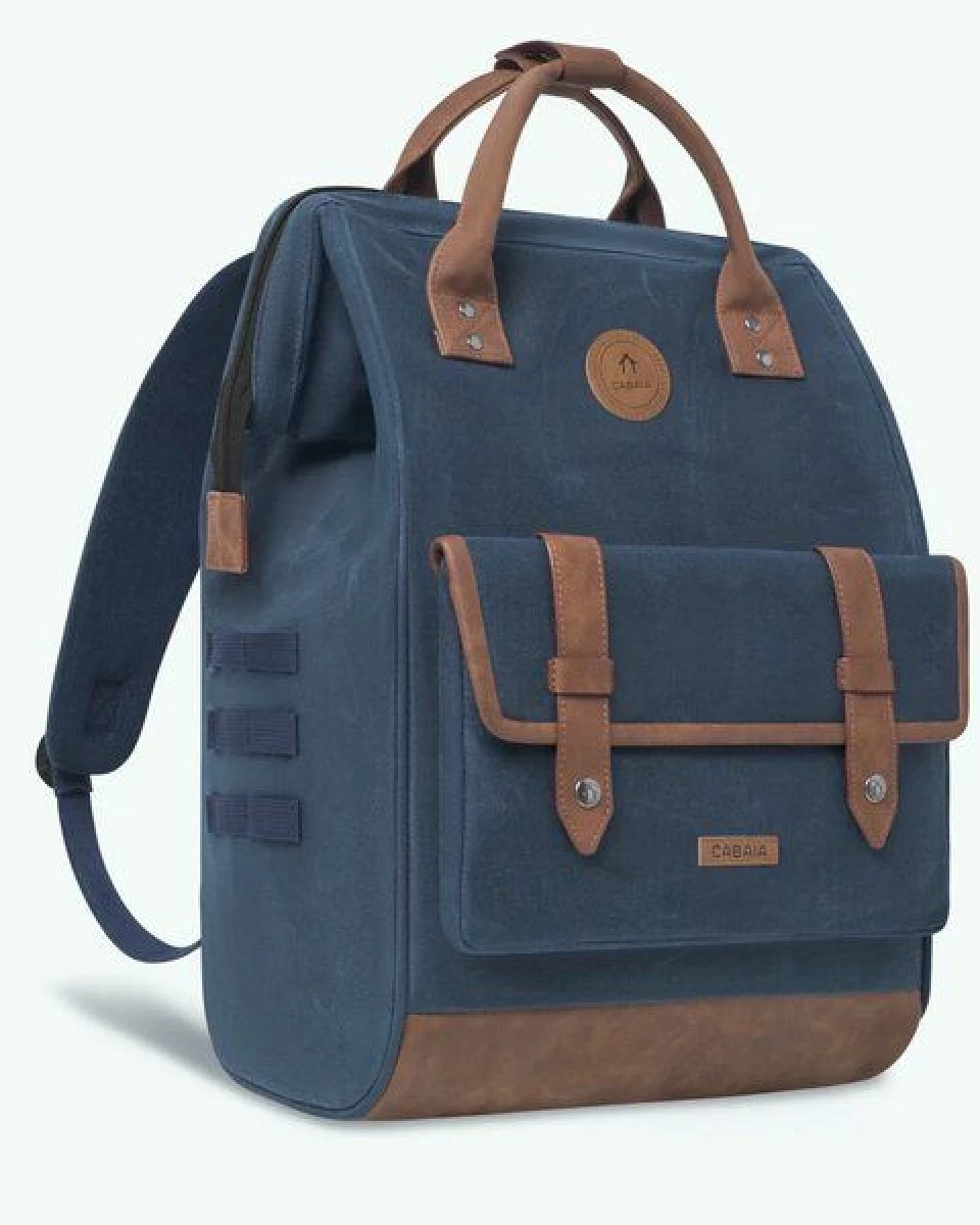 Cabaïa Rucksack Adventurer Medium aus veganem Leder - 25 Liter – Ansicht 2