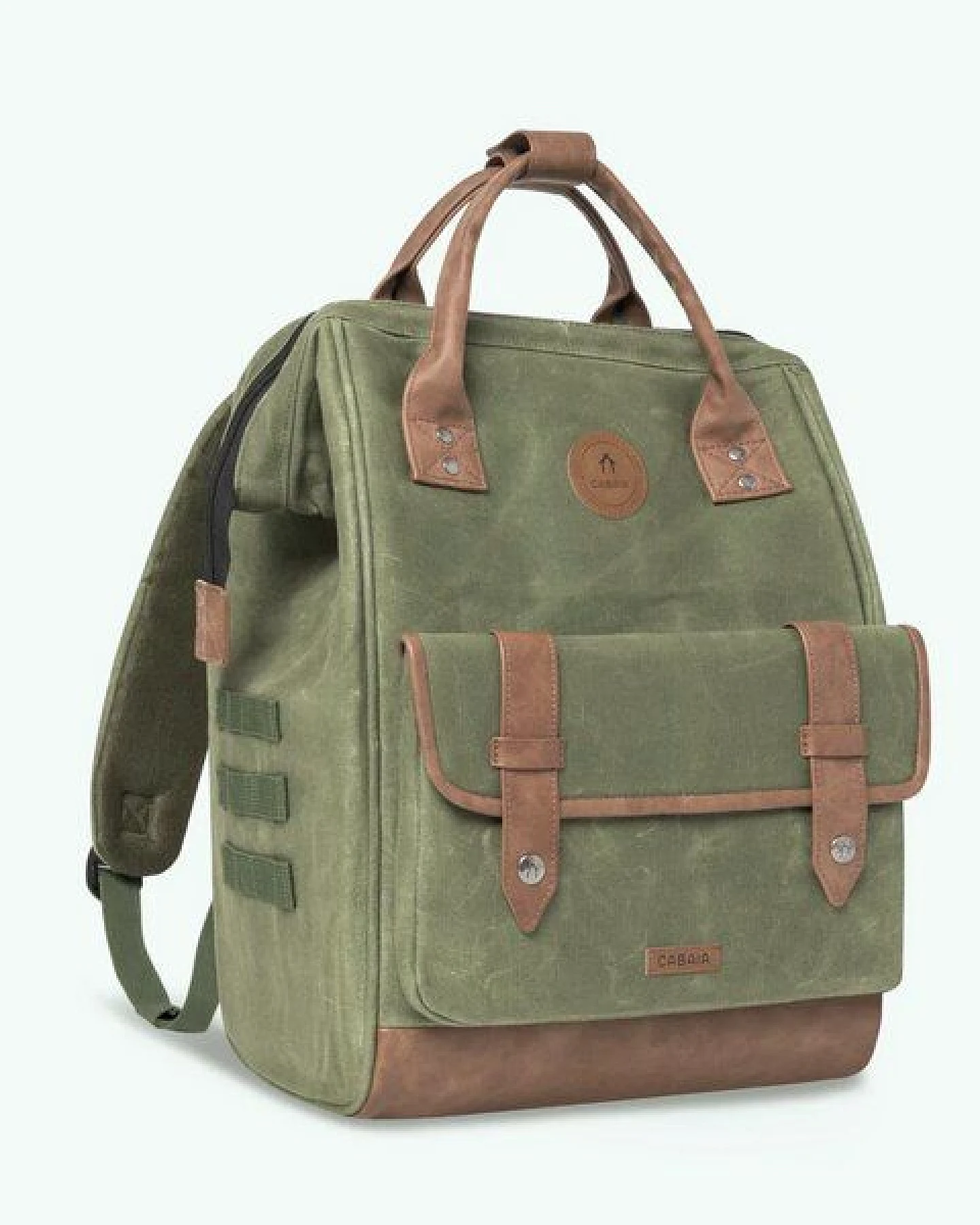Cabaïa Rucksack Adventurer Medium aus veganem Leder - 25 Liter – Ansicht 2