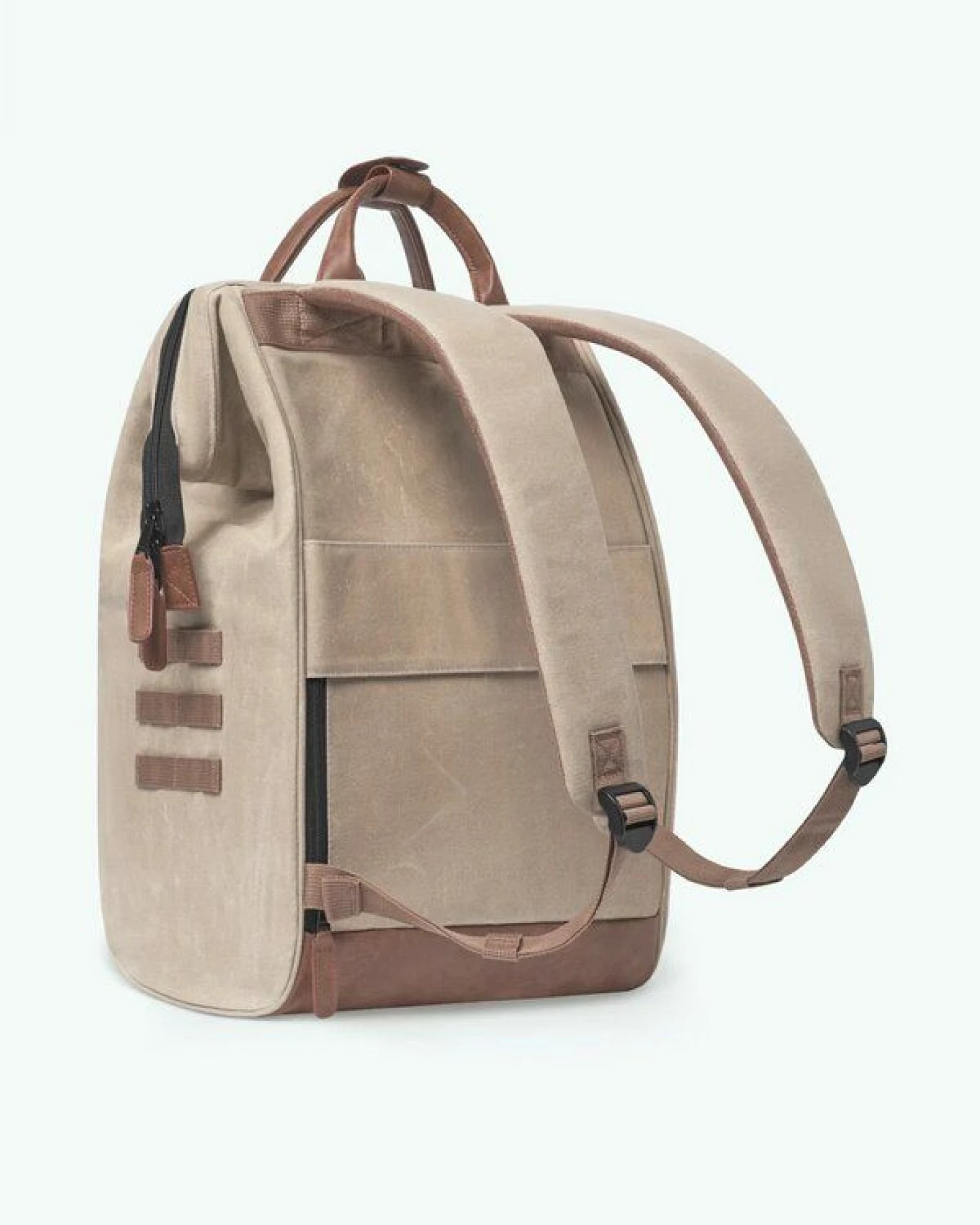 Cabaïa Rucksack Adventurer Medium aus veganem Leder - 25 Liter – Ansicht 3