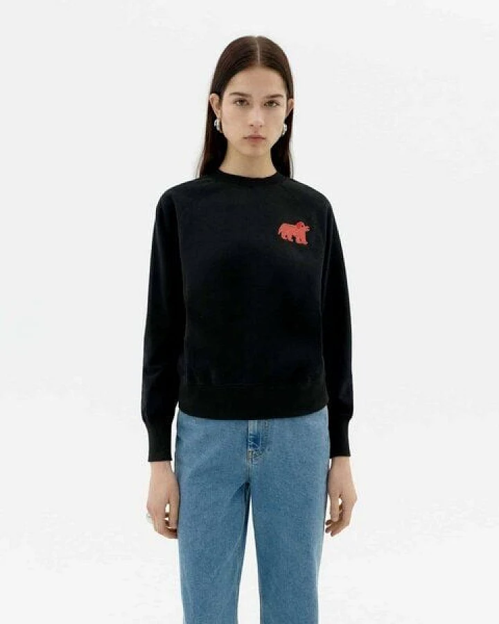 thinking mu Doggy Bonnie Sweatshirt