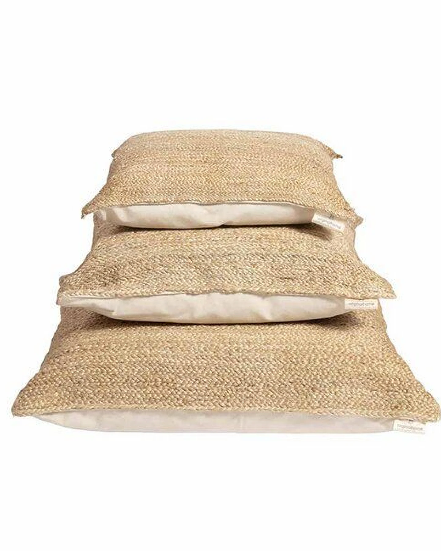 Originalhome Kissenbezug aus Jute und recycelter Baumwolle (60 x 60 cm) – Ansicht 2