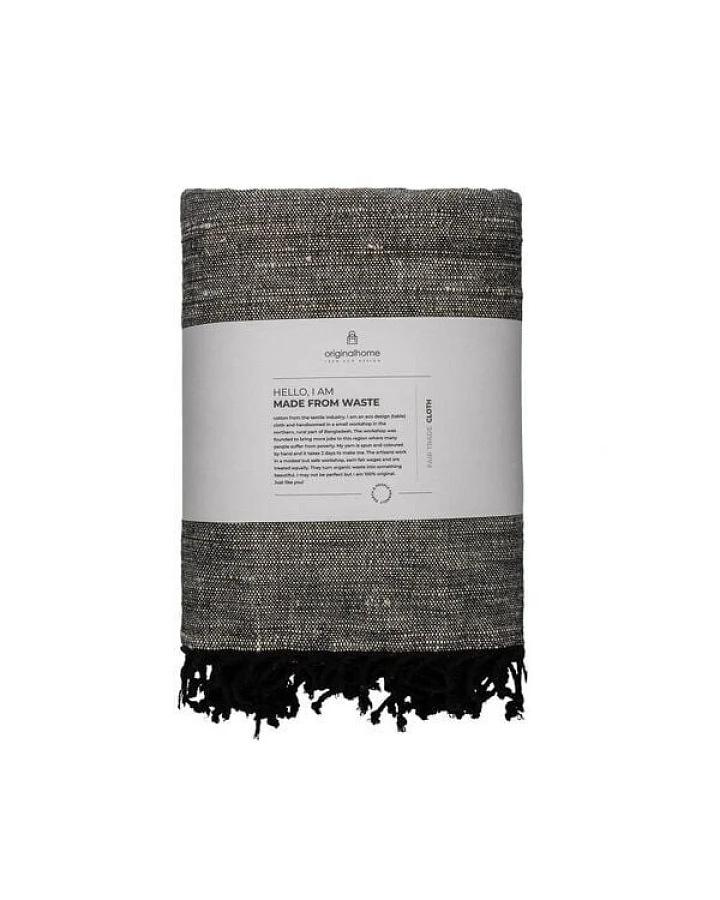 Originalhome Recycelter Stoff Khadi aus nachhaltigen Materialien (250x130 cm)