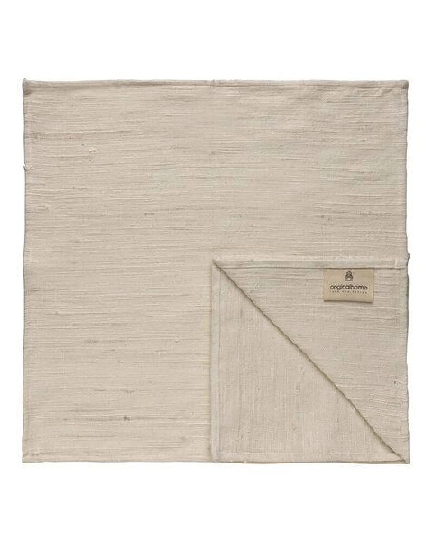 Originalhome Servietten Khadi aus recycelter Baumwolle, 4er Set (44x44 cm) – Ansicht 2